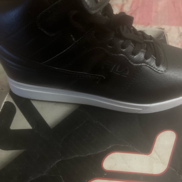 Fila Black High-Top Sneakers - Picture 2 of 3